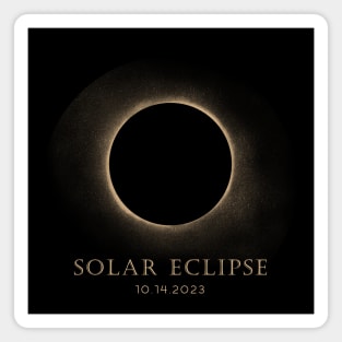 Solar Eclipse 10.14.2023 Magnet